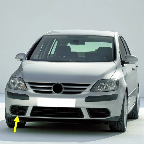 VW Golf Plus 2005-2009 Ön Tampon Sağ Izgara Sissiz 5M0853666 ürün görseli 1
