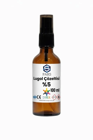Lügol Çözeltisi %5 Lik | 100 ml | Lügols Iodine Solution ürün görseli 1