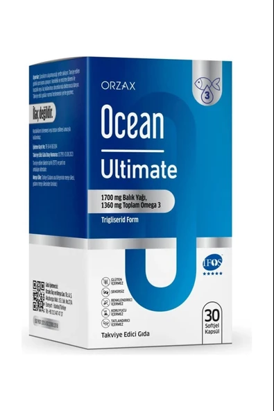 Ocean Ultimate 30 Kapsül ürün görseli 1