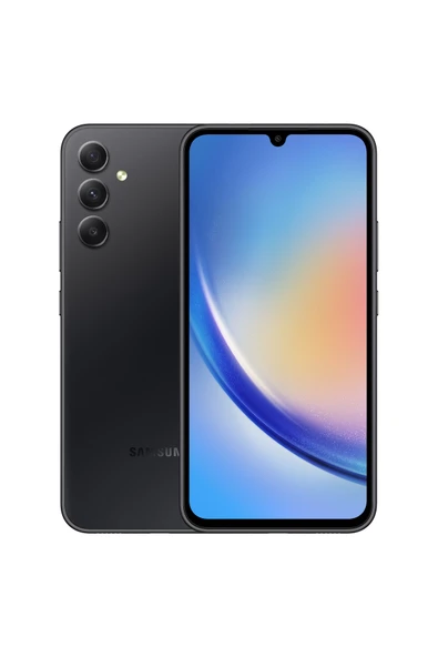 Samsung Galaxy A34 5g 128 Gb 8 Gb Ram Siyah ürün görseli 1