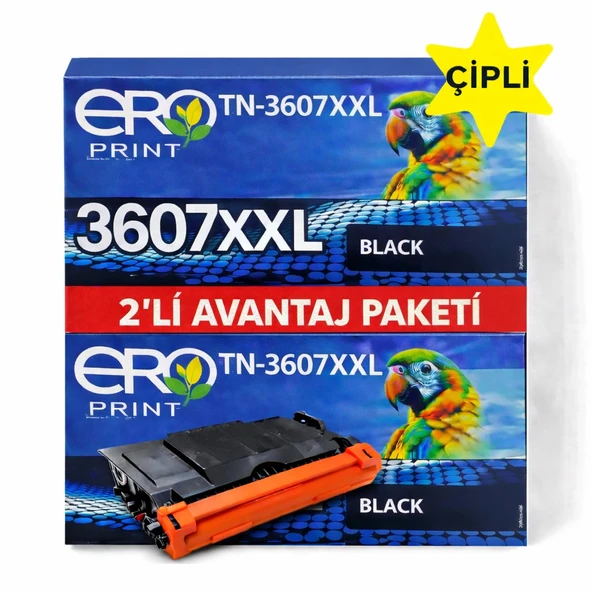 TN-3607XXL / Brother MFC-L5710DW Çipli Muadil Toner - 2'li Avantaj Paket ürün görseli 1