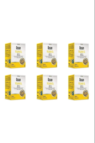 Ocean Vitamin D3 400 IU Sprey 6 Adet ürün görseli 1