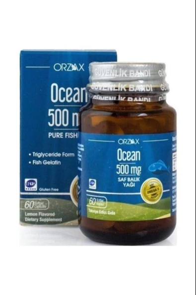 Ocean Balık Yağı 500mg 60 Kapsül ürün görseli 1