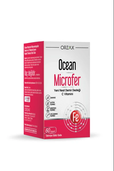 Ocean Microfer 60 Kapsül ürün görseli 1