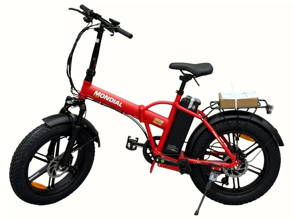 Mondial Starlight M E-Bike Elektrikli Bisiklet Kırmızı 2026 - MondiMotor ürün görseli 1