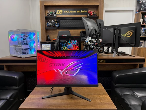Asus ROG Swift OLED PG27UCDM 26.5" 0.03 ms 4K Pivot 240 Hz OLED Oyuncu Monitörü (İKİNCİ EL) ürün görseli 1