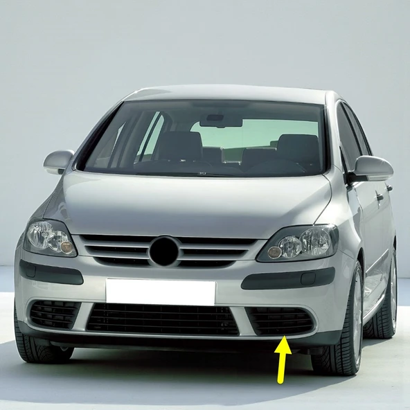 VW Golf Plus 2005-2009 Ön Tampon Sol Izgara Sissiz 5M0853665 ürün görseli 1