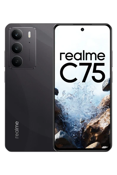 realme C75 8/512 Storm Black ürün görseli 1