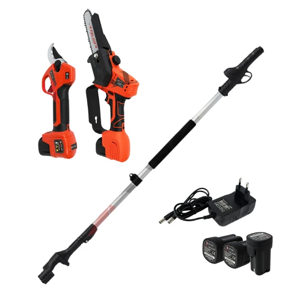 Ital Set Akülü Budama PCS306-Makas PMX35G-Uzatma Aparatı 2,7metre ürün görseli 1