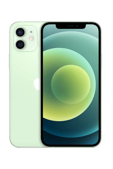 Apple iPhone 12 64 GB Yeşil Cep Telefonu Aksesuarsız Kutu (Apple Türkiye Garantili) ürün görseli 1