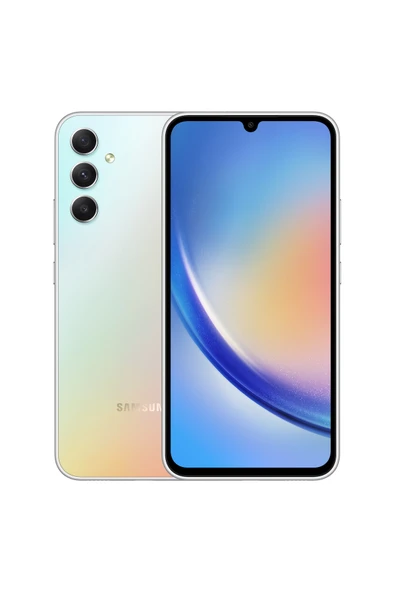 Samsung Galaxy A34 5g 128 Gb 8 Gb Ram Gümüş ürün görseli 1