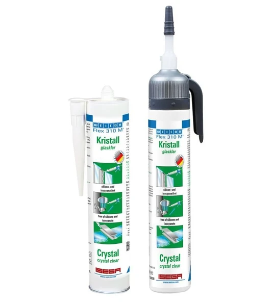 Weicon Flex 310 M Kristal Yapıştırıcı 310 Ml Şeffaf ürün görseli 1