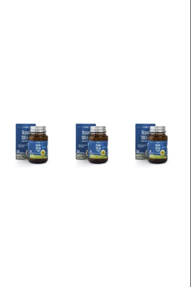 Ocean Balık Yağı 500mg 60 Kapsül 3 Adet ürün görseli 1