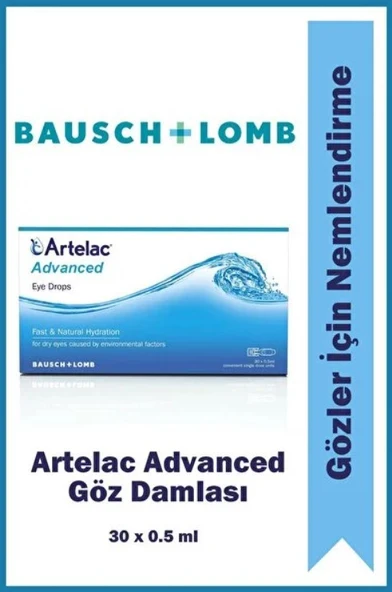 Artelac Advanced Göz Damlası 30 Flakon (SKT:05/2027) ürün görseli 1