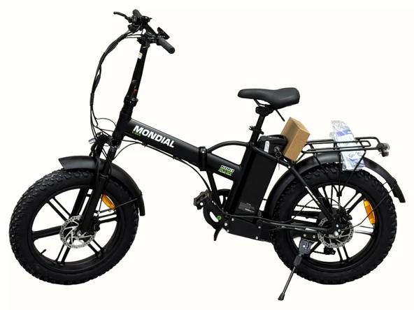 Mondial Starlight M E-Bike Elektrikli Bisiklet Siyah 2026 - MondiMotor ürün görseli 1