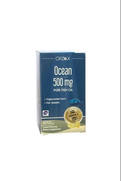 Ocean Balık Yağı 500mg 60 Kapsül ürün görseli 1