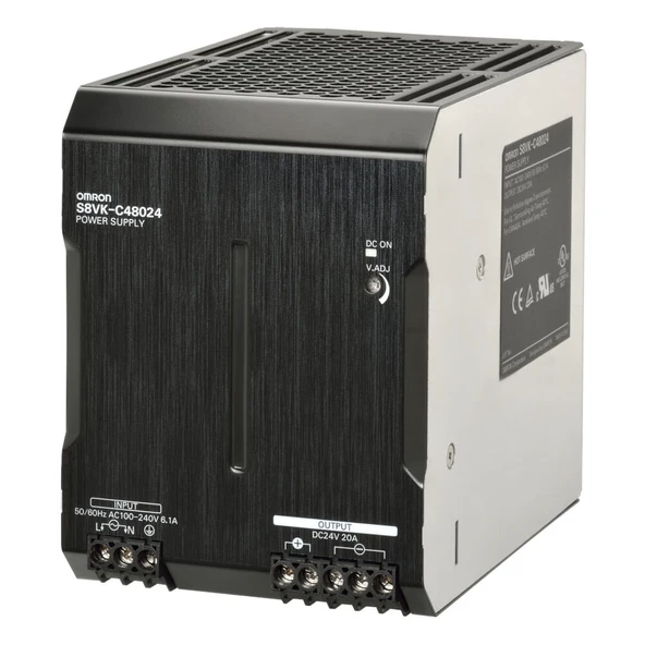 Omron S8VK-C40824 480W 24V DC 20A Güç Kaynağı ürün görseli 1