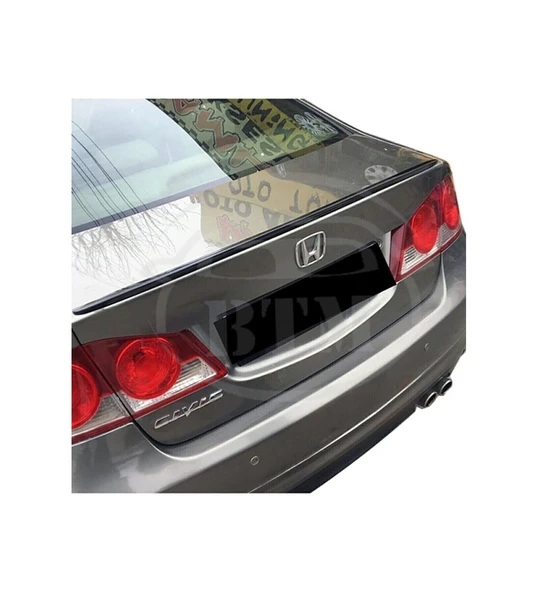 Sm Motors Honda Civic Bagaj Üst Spoiler Piano Black Parlak Siyah 115 Cmü ürün görseli 1