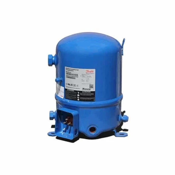 Danfoss NTZ 048 A4LR1B 1,5 HP 380V R-404A Hermetik Pistonlu Kompresör - 120F0226 - 120F0227 ürün görseli 1