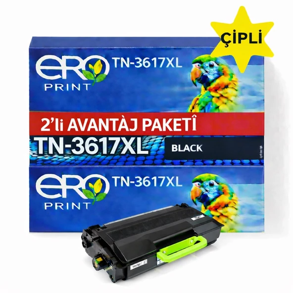 TN-3617XL / Brother MFC-L6915DN Çipli Muadil Toner - 2'li Avantaj Paket ürün görseli 1