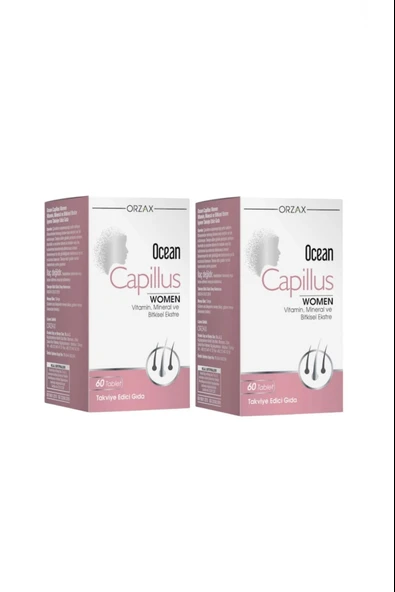 Ocean Capillus Women 60 Tablet 2 Adet ürün görseli 1