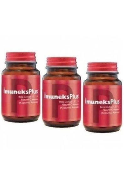 Imuneks Plus 30 Kapsül 3 Adet ürün görseli 1
