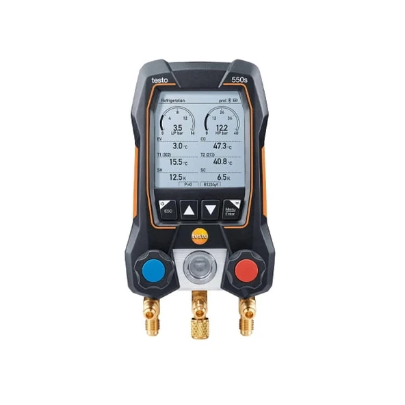 Testo 550S 0564-5502 Dijital Manifold ( Hortum Hariçtir ) ürün görseli 1