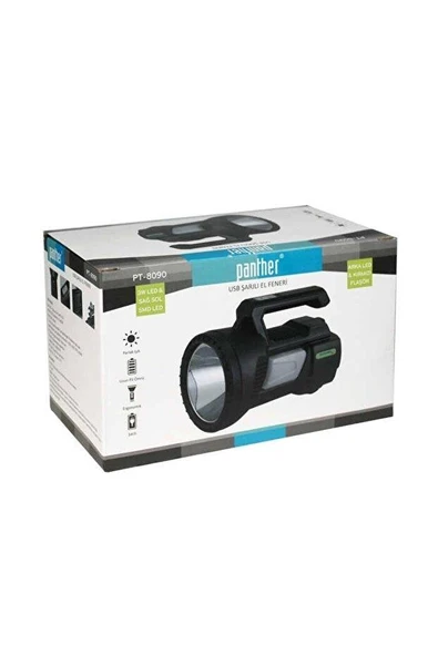Panther PT-8090 LED Şarjlı El Feneri ürün görseli 1