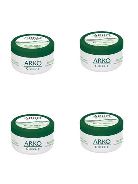 4 ADET ARKO CLASSİC NATUREL EL KREMİ 150ML (Timya/Go1395)  200355 ürün görseli 1