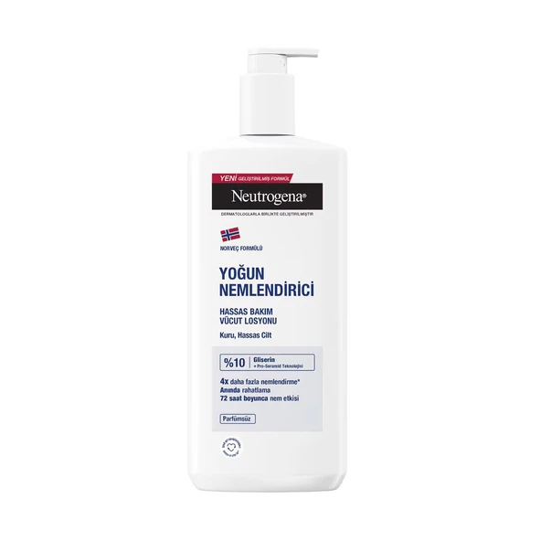Neutrogena Deep Moisture Vücut Losyonu Hassas Kuru 400 ml ürün görseli 1
