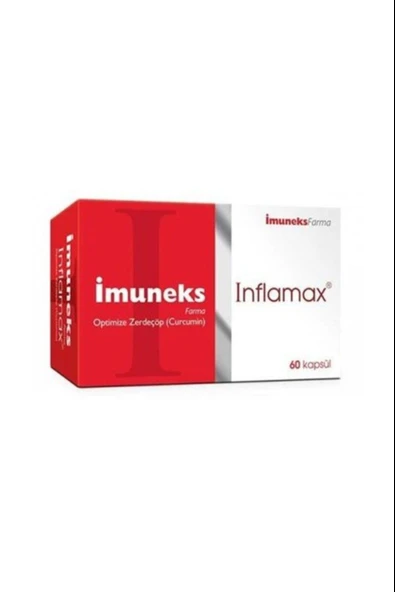 Imuneks Inflamax Optimize Zerdeçal Curcumin 60 Kapsül ürün görseli 1