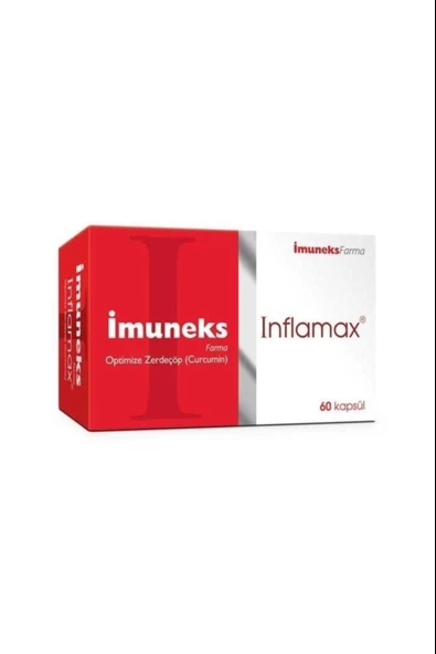 Imuneks Inflamax Optimize Zerdeçal Curcumin 60 Kapsül ürün görseli 1