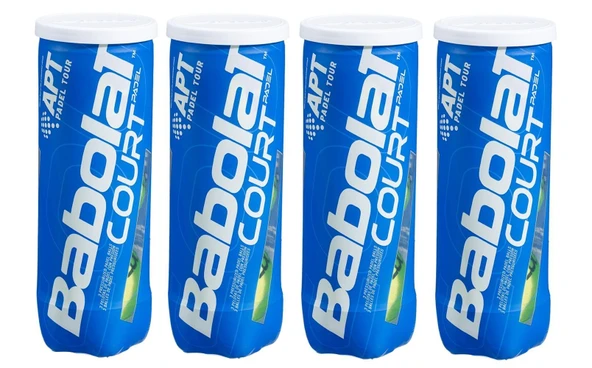 Babolat Padel Court 3'lü 4 Kutu Padel Topu ürün görseli 1