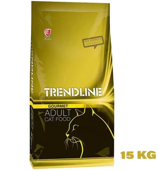 Trendline Gourmet Tavuklu Yetişkin Kedi Maması Multicolor 15 Kg ürün görseli 1