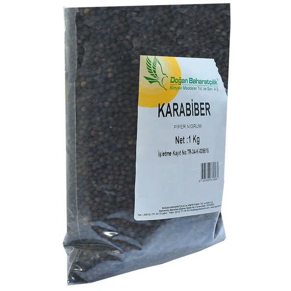 Karabiber Doğal Tane 1000 Gr Paket - Resim 2