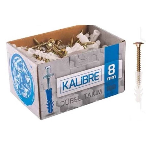 Made 8 mm Kalibre Dubel Set ürün görseli 1