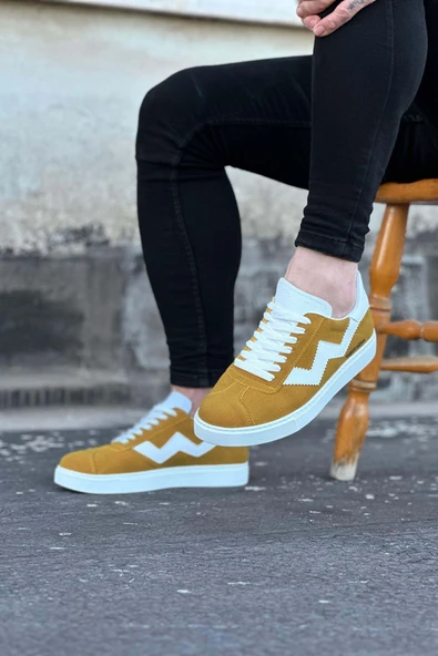 Sarı Erkek Casual Ayakkabı - Resim 3