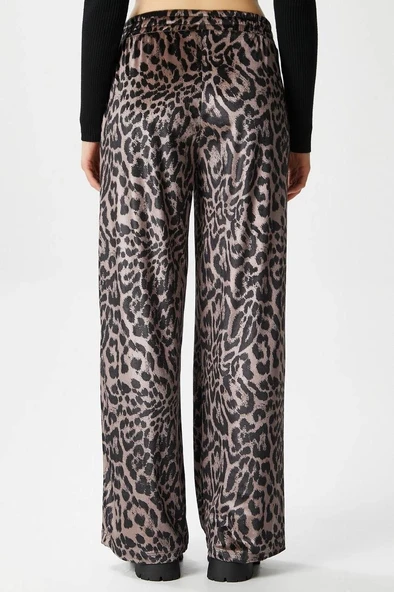 Leopar desen pantolon - Resim 3