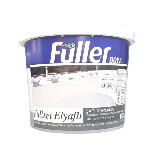 Füller Fullset Elyaflı Çatı Kaplama 15 Litre Beyaz ürün görseli 1