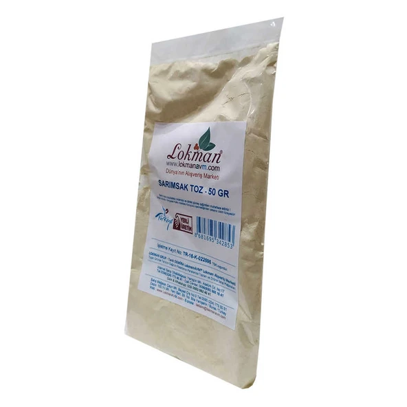 Sarımsak Toz 50 Gr Paket - Resim 3