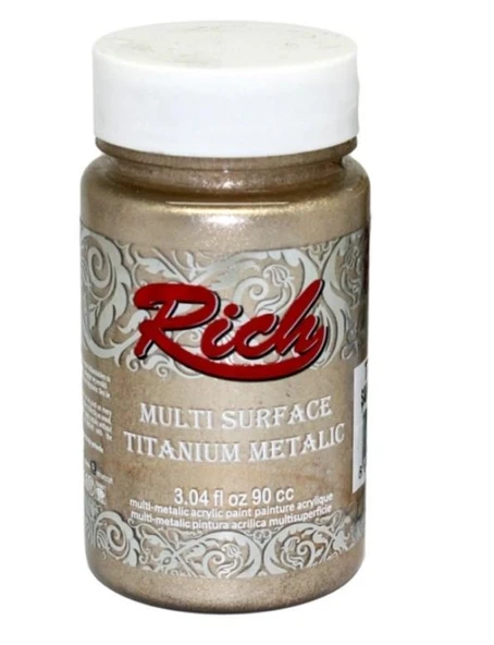 Rich Multi Surface Titanium 2526 Şampanya Metalik 90 cc ürün görseli 1
