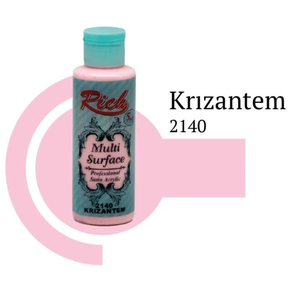 Rich Multi Surface 2140 Krızantem Akrilik Boya 120 cc - Resim 2