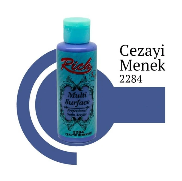 Rich Multi Surface 2284 Cezayir Menekşesi Akrilik Boya 120 cc ürün görseli 1