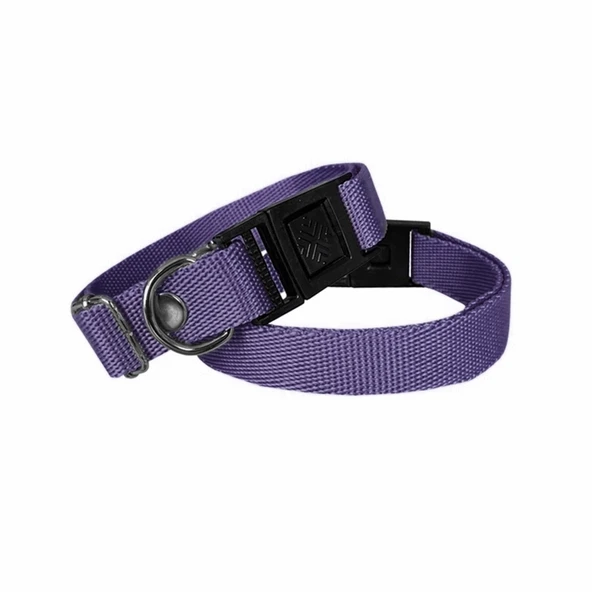 Köpek Tasması Dokuma 2 cm - Min: 30 cm - Max: 50 cm Mor ürün görseli 1