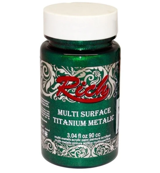 Rich Multi Surface Titanium 2552 Yeşil Metalik 90 cc ürün görseli 1