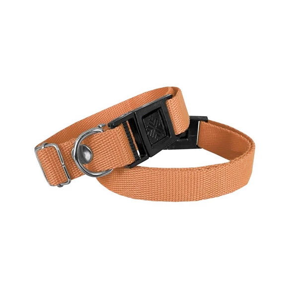 Köpek Tasması Dokuma 2 cm - Min: 30 cm - Max: 50 cm Turuncu ürün görseli 1