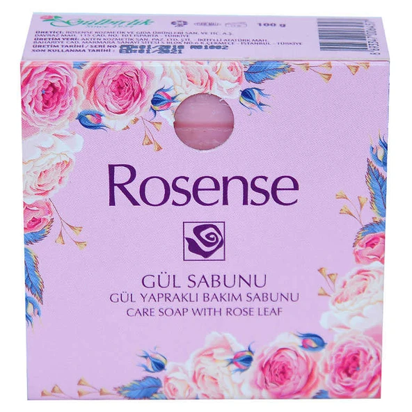 Gül Yapraklı Bakım Sabunu 100Gr - Resim 2