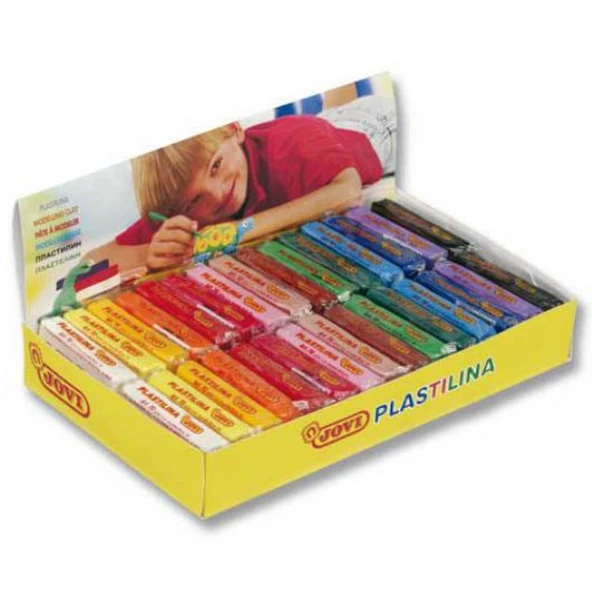 Jovi Oyun Hamuru Plaka 50 GR (Karışık Renk 1 Adet Oyun Hamuru) ürün görseli 1