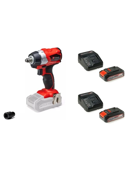 Tp-Cw 18 Li Bl Akülü Somun Sıkma Makinesi + 2 x 2.5 Ah Starter Kit Akü ürün görseli 1