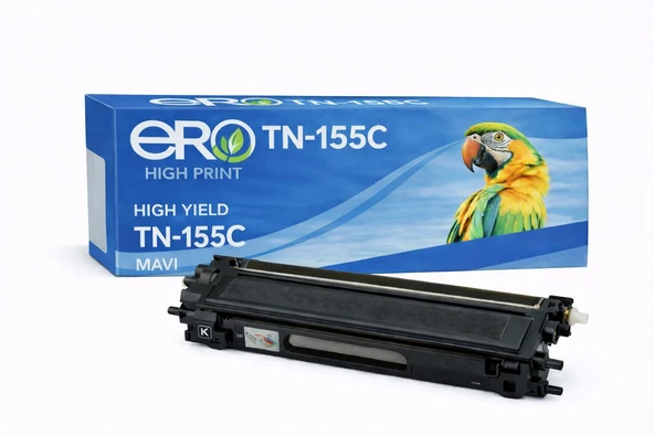 TN-155C / Brother HL-4070CDW Mavi Muadil Toner ürün görseli 1